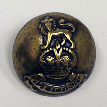 4072 Antique Brass Coat Button - 3 Sizes